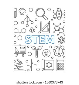 Stem Vector Concept Outline Minimal Frame 库存矢量图（免版税）1414245200 ...