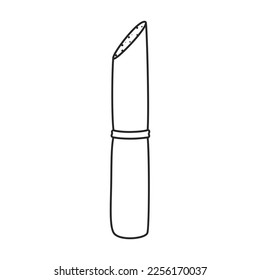 Stem sugar cane vector icon.Outline vector icon isolated on white background stem sugar cane.