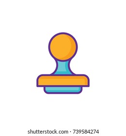 Stempl icon logo design illustration