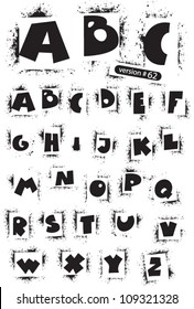 stencil alphabet