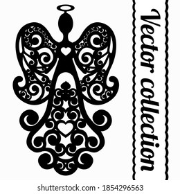 stencil angel for laser cutting
