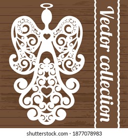stencil angel for laser cutting