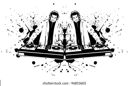 Stencil DJ