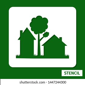 Stencil for laser cutting on wood and metal. Decorative laser cut cards. Natural ornament for printing and engraving.