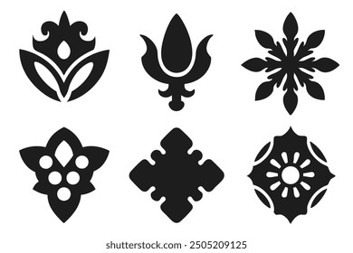 Stencil logo detailed illustration for refined and sophisticated brand identity