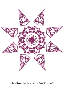 Stencil Mandala Design