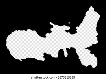 Stencil map of Elba. Simple and minimal transparent map of Elba. Black rectangle with cut shape of the island. Elegant vector illustration. - Powered by Shutterstock - Get 15% off with code: PIKWIZARD15