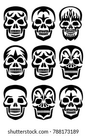 stencil skull, grunge vintage design t shirts