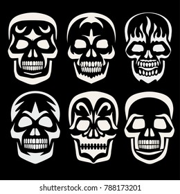 stencil skull, grunge vintage design t shirts