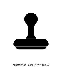 Stencil stamp icon Vector clip art