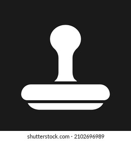 Stencil stamp icon Vector stock illustration. EPS 10