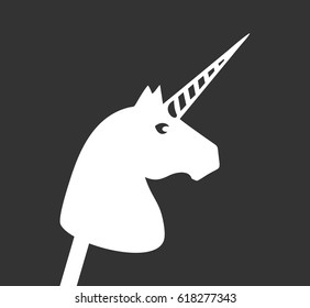 Stencil unicorn