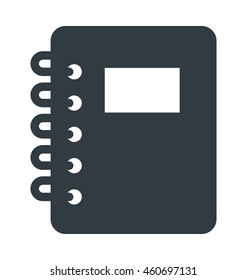 Steno Pad Vector Icon