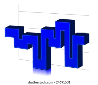 Step Bar - Vector