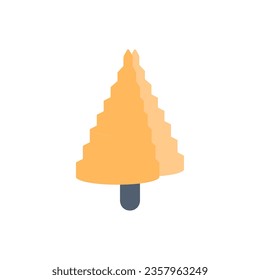 Step Bit icon in vector. Logotype