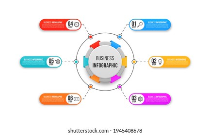 Step business infographic. Template for business, presentations, web sites, flow chart. Can be used for presentation, diagrams, annual reports, workflow layout.