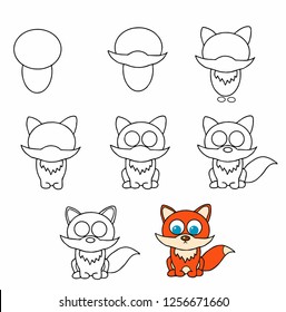 6,363 Drawing lesson animal Stock Vectors, Images & Vector Art ...