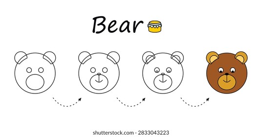 Step by step drawing