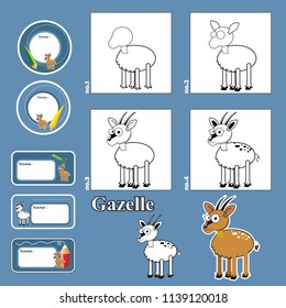 Step by step drawing