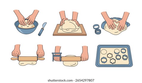 Step by step guide to making delicious cookies from scratch enjoying homemade baking fun