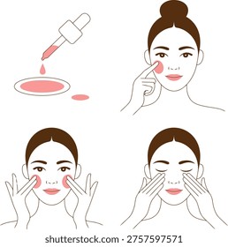A step by step guide on how to apply blush