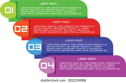 step by step info graphic design