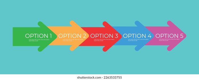 Step by step infographic design 3d boxes on plain background with numbers and text can be used for workflow layout, chart, diagram, number options, web design. Stock vector illustration Eps 10
