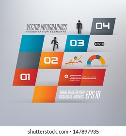 Ilustración de infografías paso a paso 
