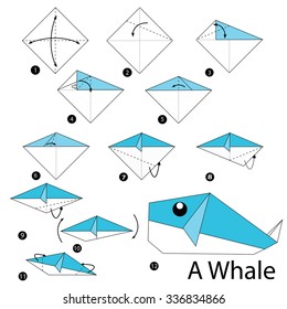 Origami Instructions Images Stock Photos Vectors