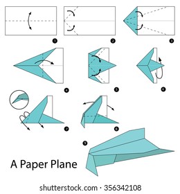 Paper Plane Instructions Images Stock Photos Vectors