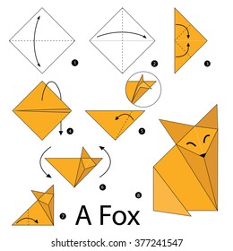 Origami Animaux Stock Vectors Images Vector Art