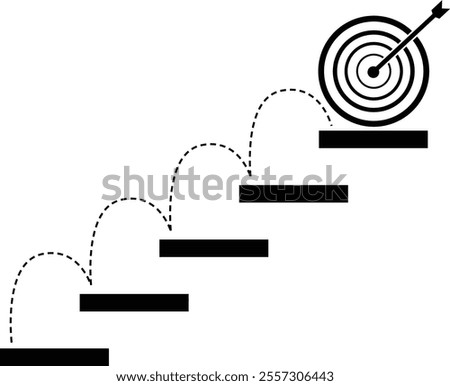 step by step for reach your goal vector