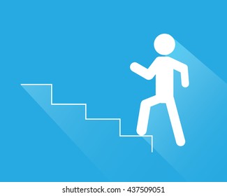 step by step vector. 
