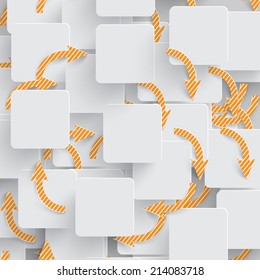 Step by step vector background