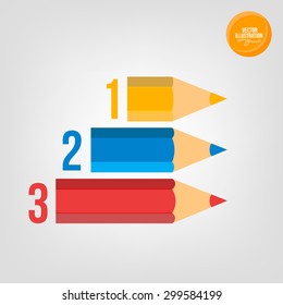 Step design. Business Infographics. Vector Graphs Elements. Infographic Element. Vector Illustrations.