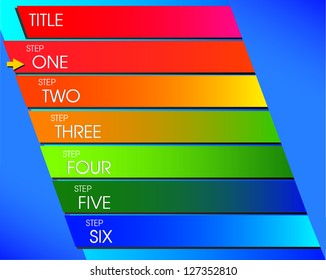 Step Flow Chart design