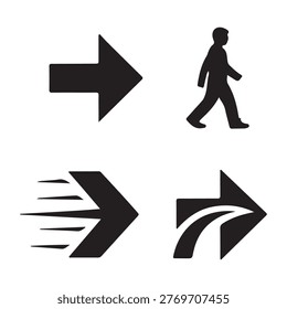 Step forward illustration representing growth and new opportunities