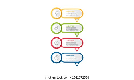 step infographic or process infographic design . business infographic concept for presentations, banner, workflow layout, process diagram, flow chart and how it work