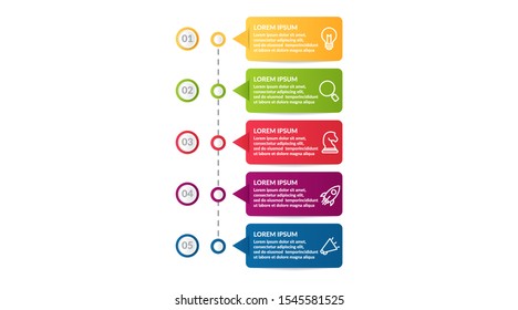 step infographic or process infographic template design . business infographic concept for presentations, banner, workflow layout, process diagram, flow chart and how it work