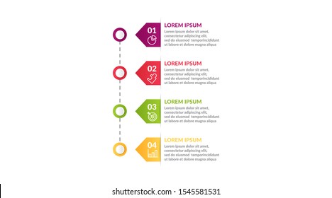 step infographic or process infographic template design . business infographic concept for presentations, banner, workflow layout, process diagram, flow chart and how it work