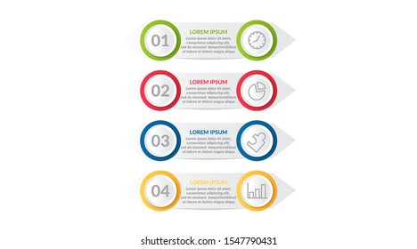 step infographic or process infographic template design . business infographic concept for presentations, banner, workflow layout, process diagram, flow chart and how it work