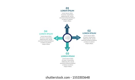 step infographic template for presentation