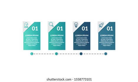 step infographic template for presentation