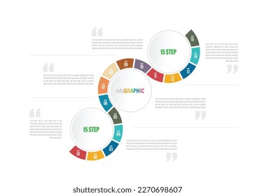 Step infographics Pie charts Elements with 1, 2, 3, 4, 5, 6, 7, 8, 9, 10 steps, options.