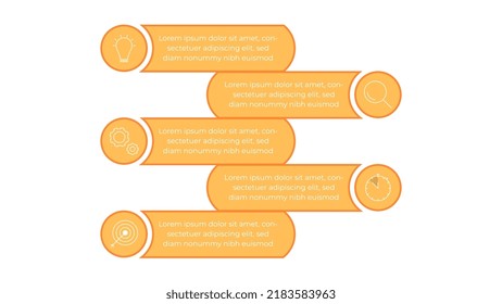 Step Infographics vector Illustration, Creative Infographics object vector.