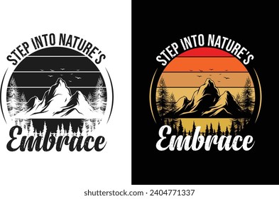 Entrar en el diseño de camisetas de la naturaleza
