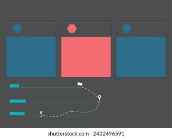  Step into our vector time machine, where the timeline becomes a journey across time and trends. This infographic encapsulates the ebb and flow of cultural, technological, and societal shifts, offerin