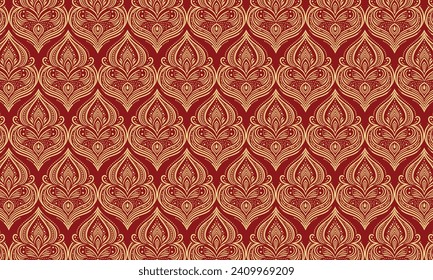 Step into a world of glamour with this vibrant red lame pattern design. Rich in texture and bold in color, perfect for adding a touch of drama and luxury to your creative projects.