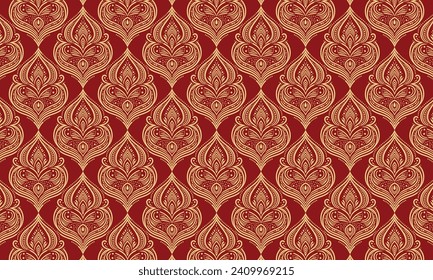 Step into a world of glamour with this vibrant red lame pattern design. Rich in texture and bold in color, perfect for adding a touch of drama and luxury to your creative projects.