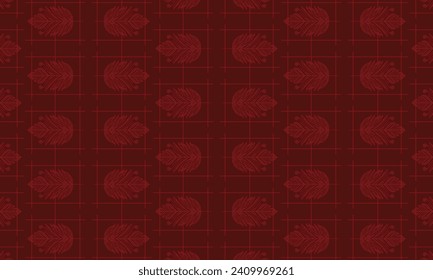 Entrar en un mundo de glamour con este vibrante diseño de patrones de coja roja. Rico en textura y audaz en color, perfecto para añadir un toque de drama y lujo a tus proyectos creativos.